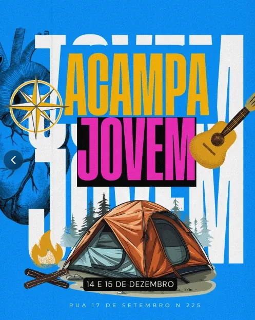 Exemplo 10 de arte de feed para igreja